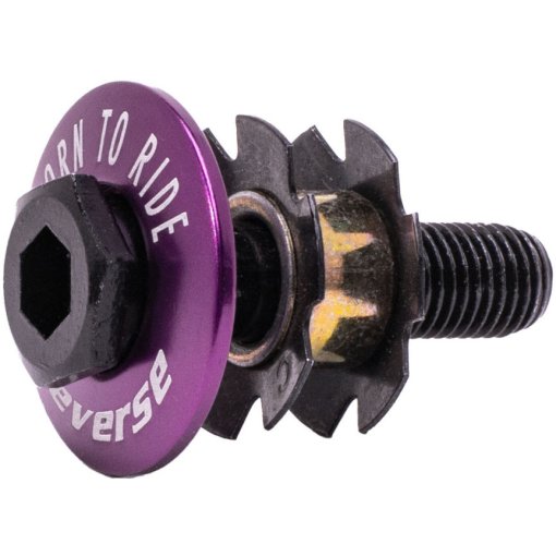 Photo produit de Reverse Components Barspin Topcap - pourpre