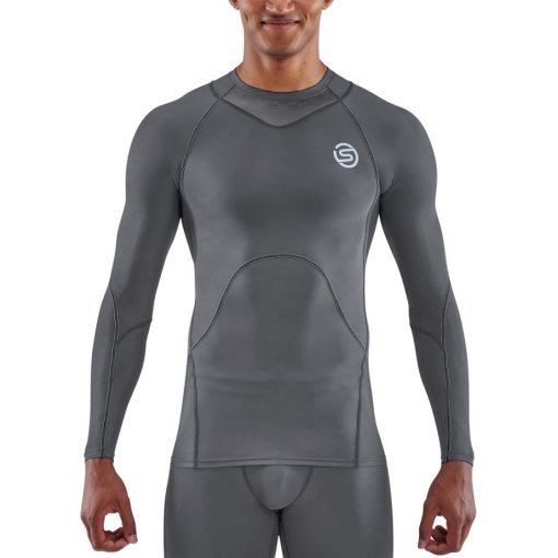 Immagine prodotto da SKINS 3-Series Maglia a Maniche Lunghe Uomo - Charcoal