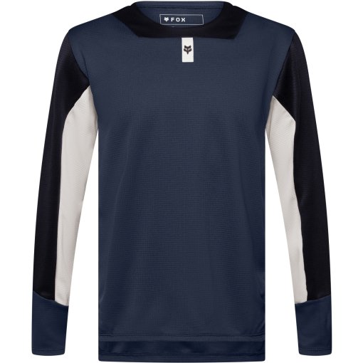 Picture of FOX Defend MTB Longsleeve Jersey Youth - galaxy blue