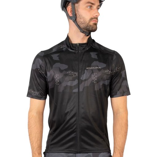 Foto de Endura Maillot de Manga Corta Hombre - Hummvee Ray - negro
