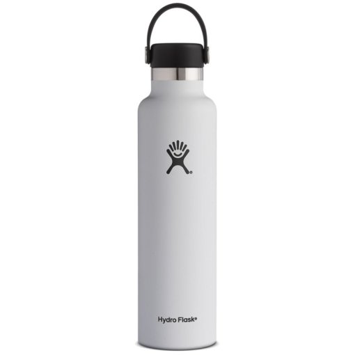 Foto de Hydro Flask Botella Térmica - 24oz Standard Mouth + Tapa Flex - 710ml - blanco