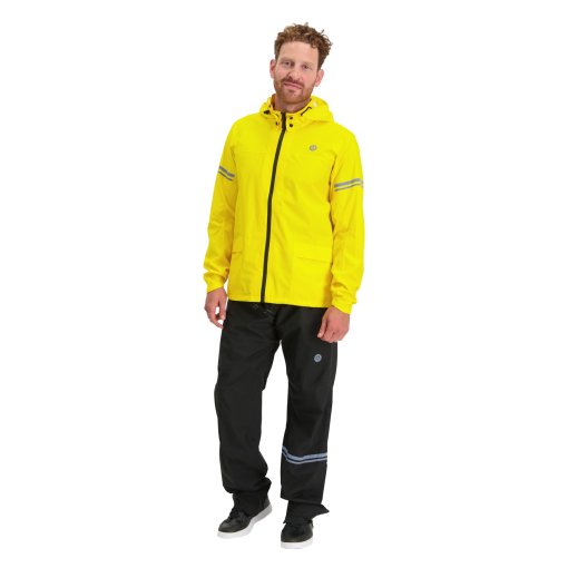 Foto de AGU Traje de Agua - Essential Original - Kit de Pantalones Impermeables y Chaqueta Impermeable - amarillo
