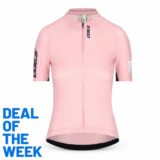 Photo produit de Q36.5 Maillot à Manches Courtes Femme - Gregarius Pro Signature - gazzetta pink