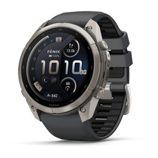 Picture of Garmin fenix 9 Pro inReach GPS Smartwatch - 51mm - Titanium - Graphite/Black