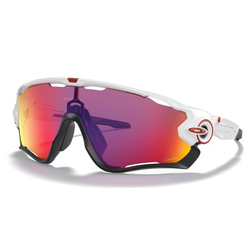 Produktbild von Oakley Jawbreaker Brille - Road Polished White/Prizm Road - OO9290-05