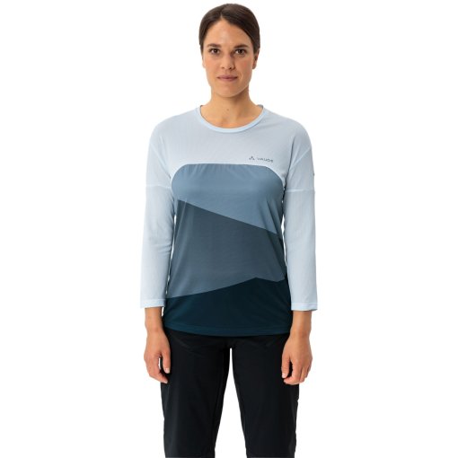 Produktbild von Vaude Moab Langarm T-Shirt V Damen - summer blue