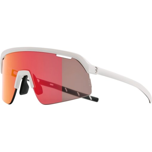 Photo produit de BBB Cycling Valor BSG-81 Lunettes vélo - matt white | FLUX red
