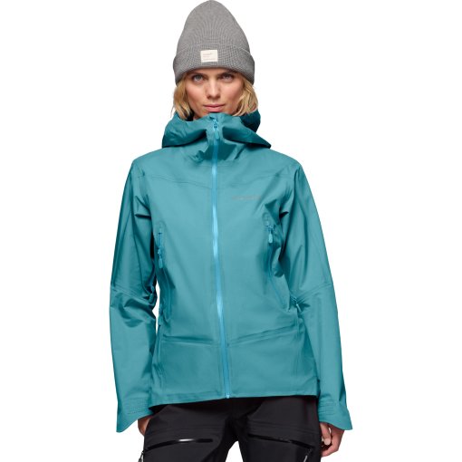 Photo produit de Norrona Veste Femme - falketind Gore-Tex - Brittany Blue