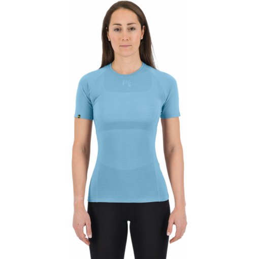 Produktbild von Karpos Dinamico Merino 130 Kurzarm-Unterhemd Damen - sky blue