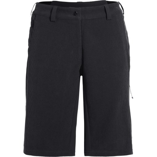 Foto de Vaude Pantalón corto Loamer Base Cord Mujer - negro