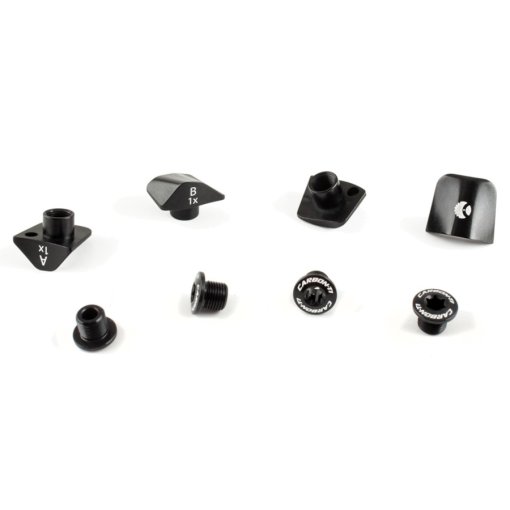 Produktbild von Carbon-Ti X-Cover 1X Kettenblattschrauben - DA9200 - schwarz