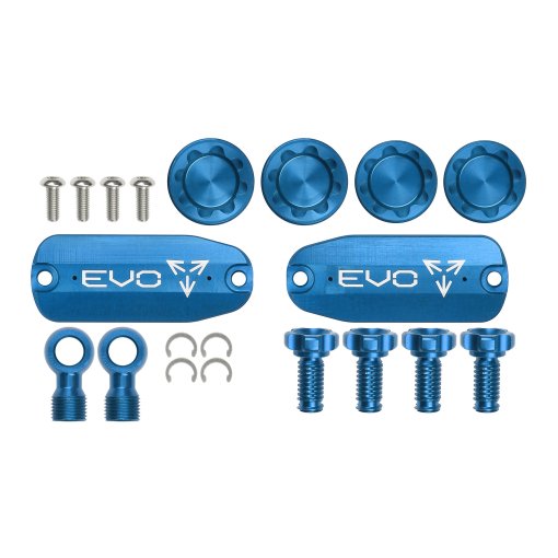 Foto de Hope Custom Kit para frenos de disco Tech 4 Evo TR4 | 1 par - azul