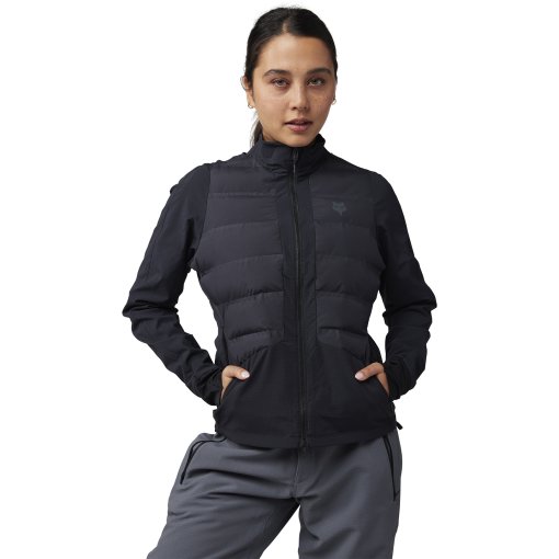 Foto de FOX Chaqueta MTB Mujer - Flexair Fire Hybrid - negro