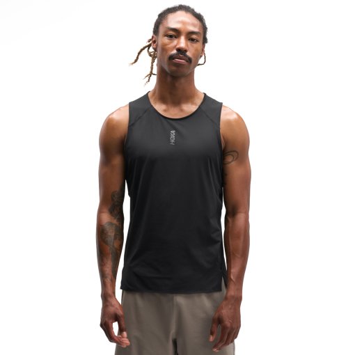 Foto de Hoka Everyrun Camiseta sin mangas para hombre - black