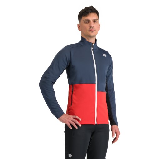 Foto de Sportful Chaqueta Hombre - Engadin - 456 Galaxy Blue/Tango Red
