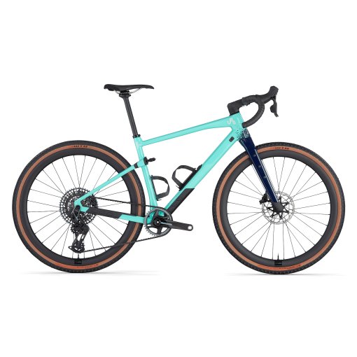 Produktbild von BMC URS 01 THREE - Carbon Gravel Bike - 2024 - minty aqua / dark blue
