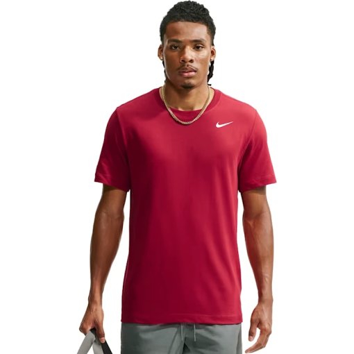 Produktbild von Nike Dri-FIT Training T-Shirt Herren - tough red/white AR6029-608