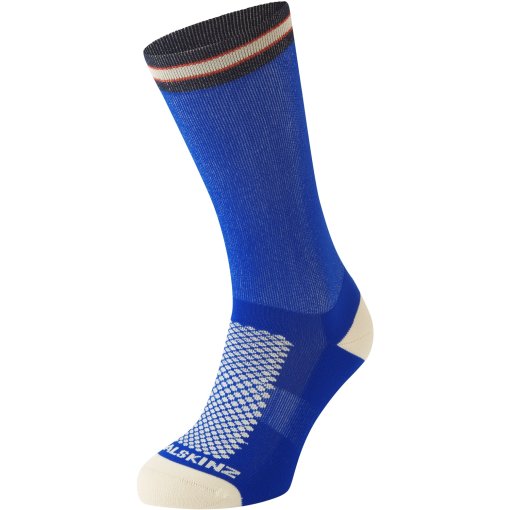 Zdjęcie: SealSkinz Caister Sredniej Długości Skarpety Rowerowe - Blue