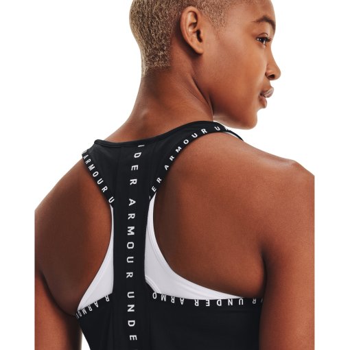 Under Armour UA Knockout Tank Women - Black/Black/White | BIKE24