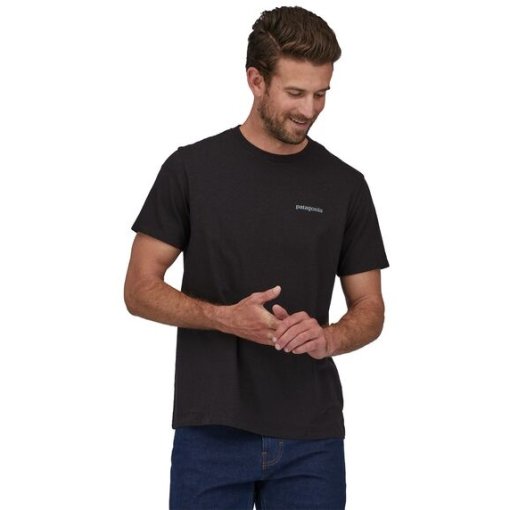Foto de Patagonia Camiseta Unisex - Fitz Roy Icon - Ink Black