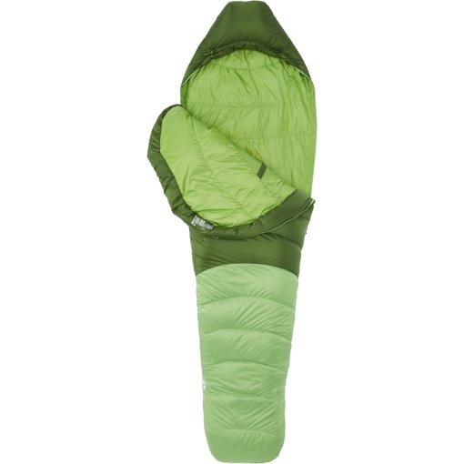 Photo produit de Marmot Sac de Couchage - Hydrogen Regular - Fermeture Éclair à Gauche - foliage/kiwi