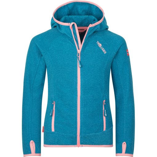 Foto de Trollkids Chaqueta Niña - Sandefjord - Harbor Blue/Peony Rose