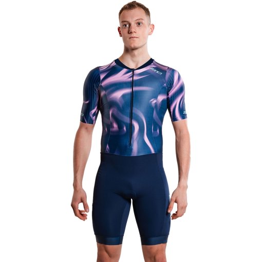 Picture of Zone3 Activate+ Shortsleeve Trisuit Men - print