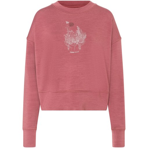 Foto de SUPER.NATURAL Jersey Mujer - Flowerhands Krissini - Roan Rouge/Feather Grey/Copper