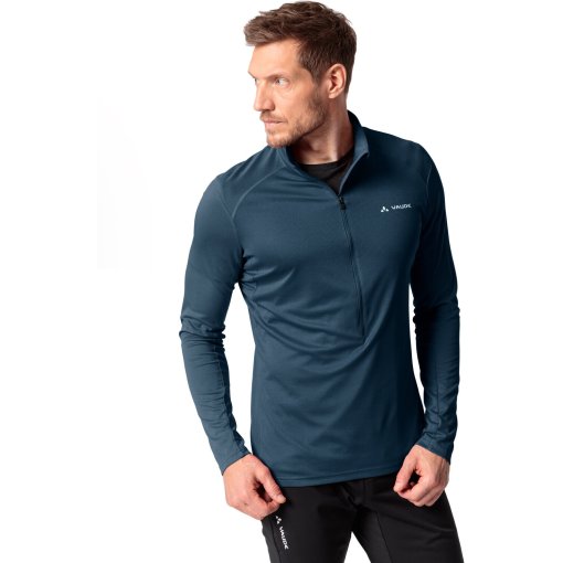 Photo produit de Vaude T-Shirt Manches Longues Homme - Larice Light II - dark sea