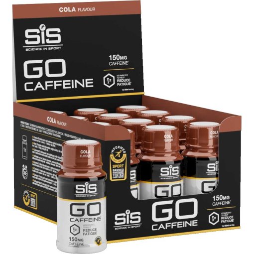 Kuva: SiS GO Caffeine Shot Cola - Kofeiinia sisältävät ravintolisät - 12x60ml