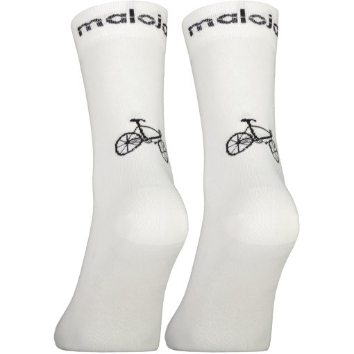 Productfoto van Maloja StalkM. Sokken - shaded white 1148