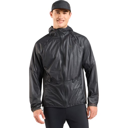 Foto de Odlo Chaqueta Running Hombre - Dual Dry Waterproof Insulated - negro