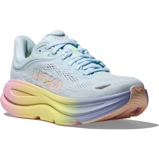 Picture of Hoka Bondi 9 Shoes Women - glimmering blue / overcast