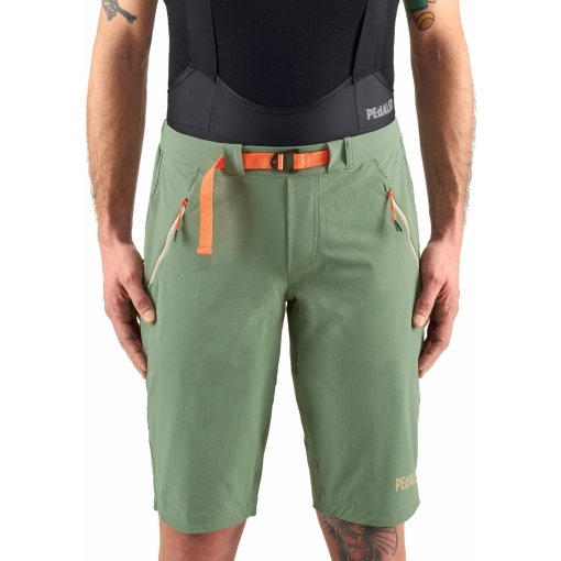 Foto de PEdALED Pantalones Cortos Hombre - Yama Trail - Olive Green