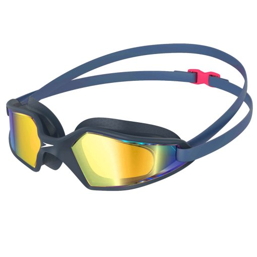 Produktbild von Speedo Hydropulse Mirror Navy/Oxid Grey/Blue Schwimmbrille