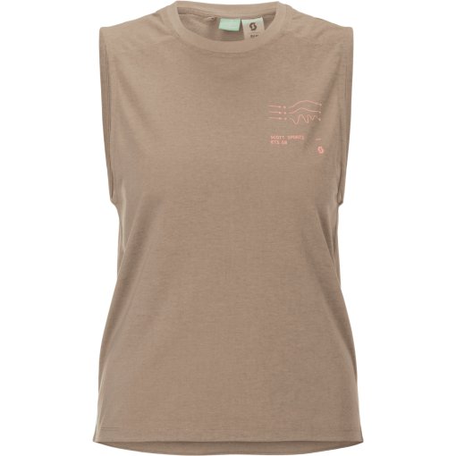 Productfoto van SCOTT Vertic DRI Tanktops voor dames - toast beige