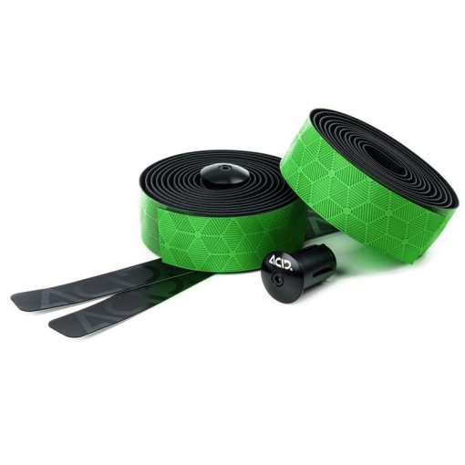 Productfoto van CUBE ACID Handlebar tape RC 3,0 - black´n´neon green