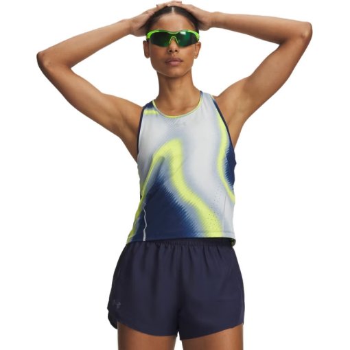 Produktbild von Under Armour UA Velociti Pro Tanktop Damen - Blackout Navy/Reflective