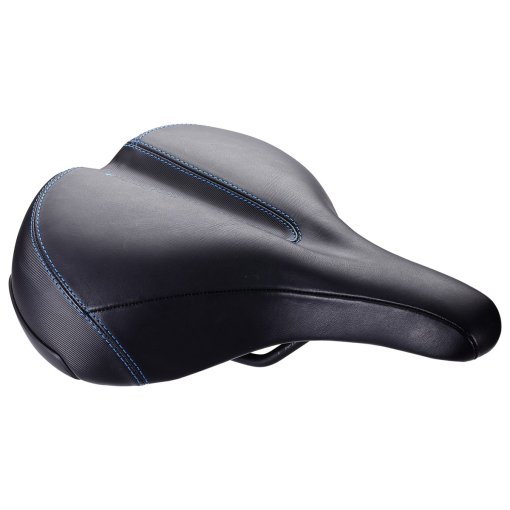 Foto de BBB Cycling ComfortPlus Relaxed Leather BSD-103 Sillín - negro