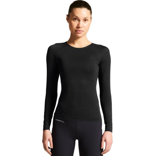 Produktbild von CRAFT Active Nanoweight Langärmliger Baselayer Damen - Schwarz/Schwarz
