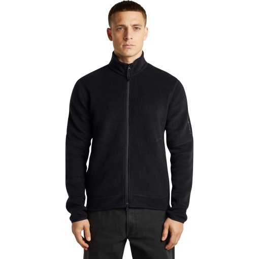 Picture of Icebreaker Merino 800 RealFleece™ Classic Pile Longsleeve Zip Shirt Men - Black