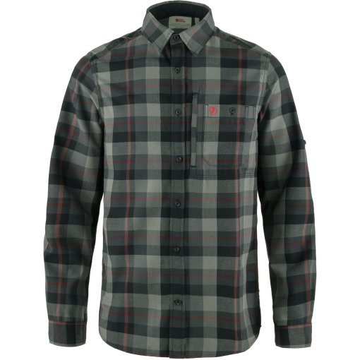 Foto de Fjällräven Camisa Hombre - Fjällglim - negro/gris
