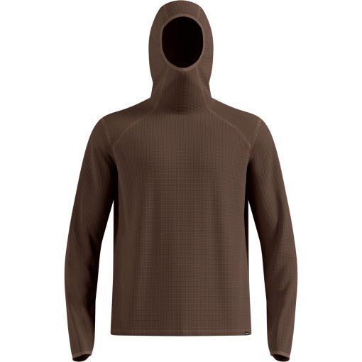 Produktbild von Odlo Cubic Multisport Mid Layer mit Kapuze Herren - brown granite