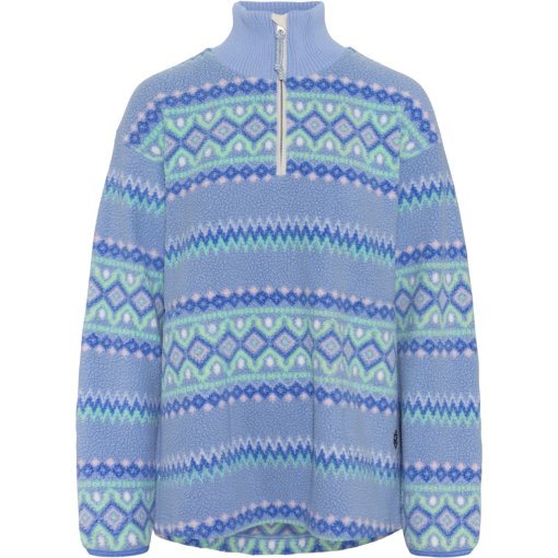 Foto de Kari Traa Jersey Mujer - Ruthie Midlayer Half Zip - iris