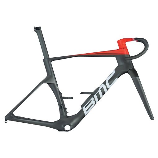 Immagine prodotto da BMC Set Telaio Carbonio - TEAMMACHINE R 01 MOD - 2024 - carbon black / neon red