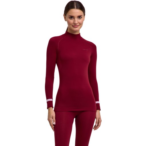 Immagine prodotto da Falke Maglia a Collo Alto Donna - Warm Trend - merlot 8117