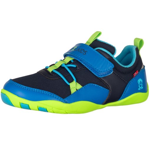 Foto de Trollkids Zapatillas Barefoot Niño - Skaland Hiker - Navy/Medium Blue/Viper Green