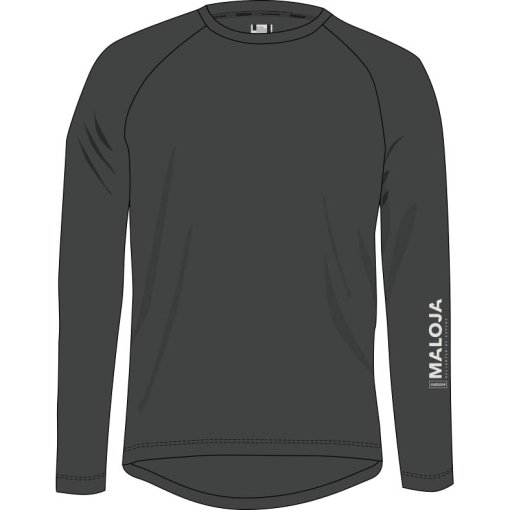 Produktbild von Maloja TraunsteinM. Trail Langarmshirt Herren - deep black 8833