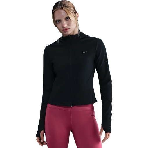 Foto de Nike Chaqueta de correr Mujer - Swift Therma-FIT Fitted - black/reflective silver HV8928-010