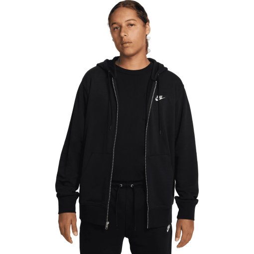 Foto de Nike Chaqueta con capucha Hombre - Club Fleece - black/black/white FN3884-010